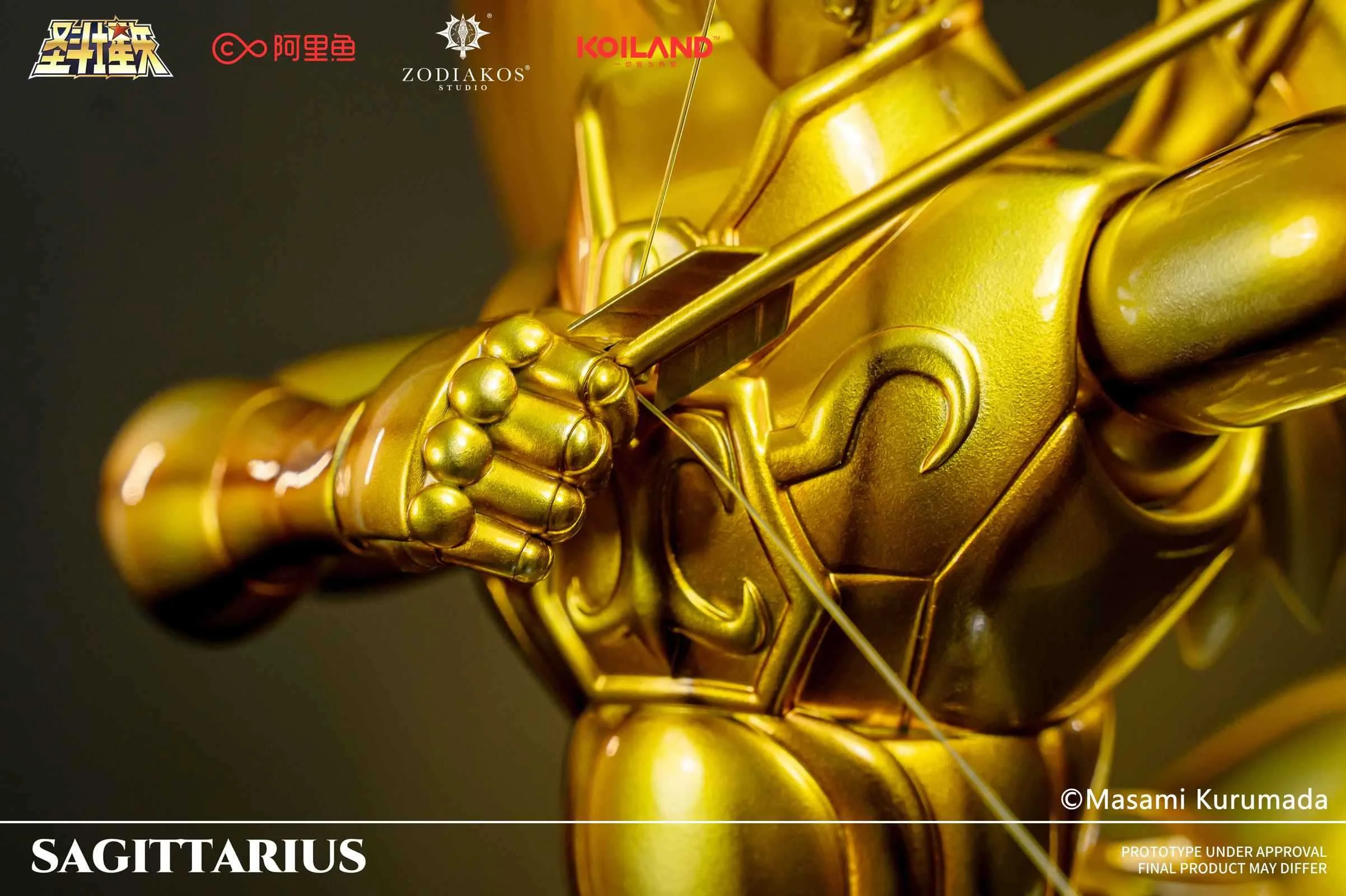 1/6 Scale Licensed Sagittarius Cloth - Saint Seiya Resin Statue - Zodiakos Studios - Image 5