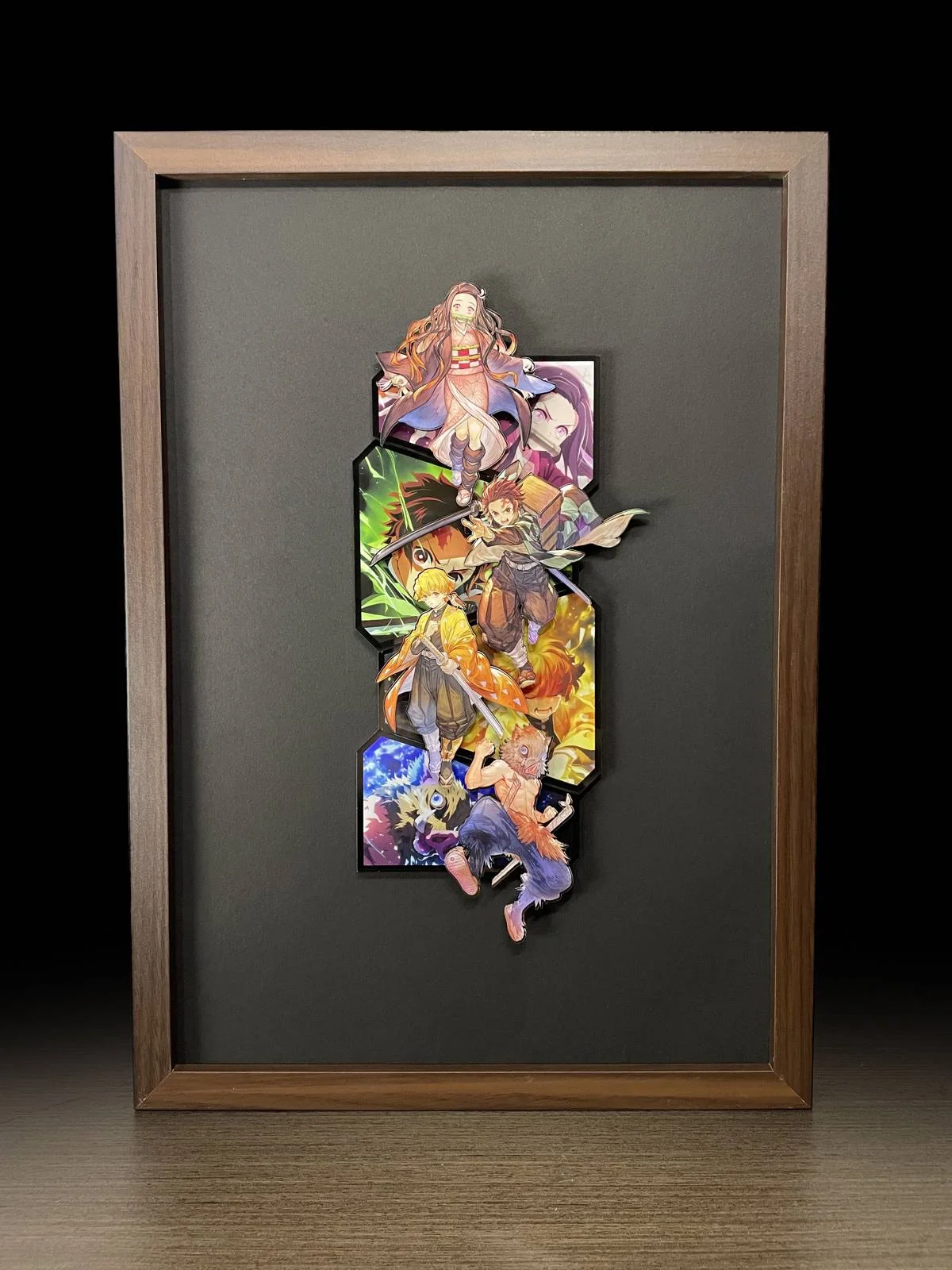 Four Main Characters 3D Fridge Magnet - Demon Slayer: Kimetsu no Yaiba Resin Statue - momo Studio - Image 6