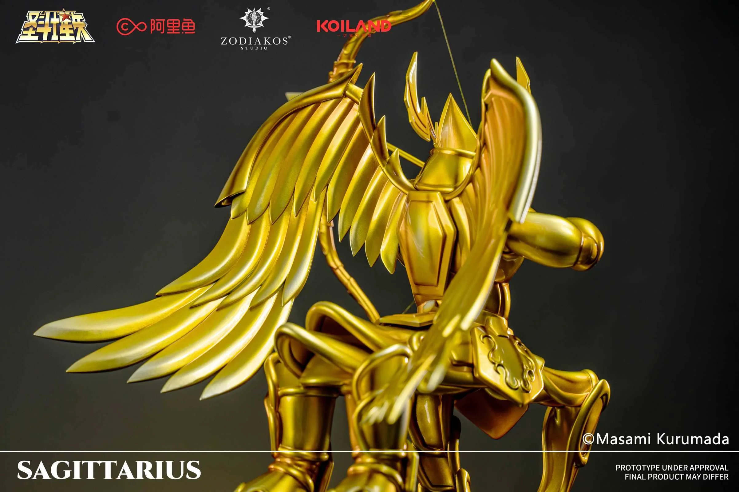 1/6 Scale Licensed Sagittarius Cloth - Saint Seiya Resin Statue - Zodiakos Studios - Image 7