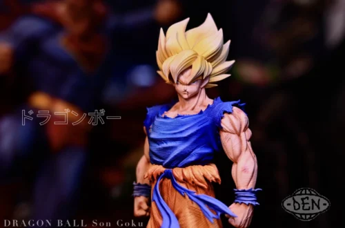Super Saiyan Son Goku - Dragon Ball Resin Statue - DEN Studio - Image 2