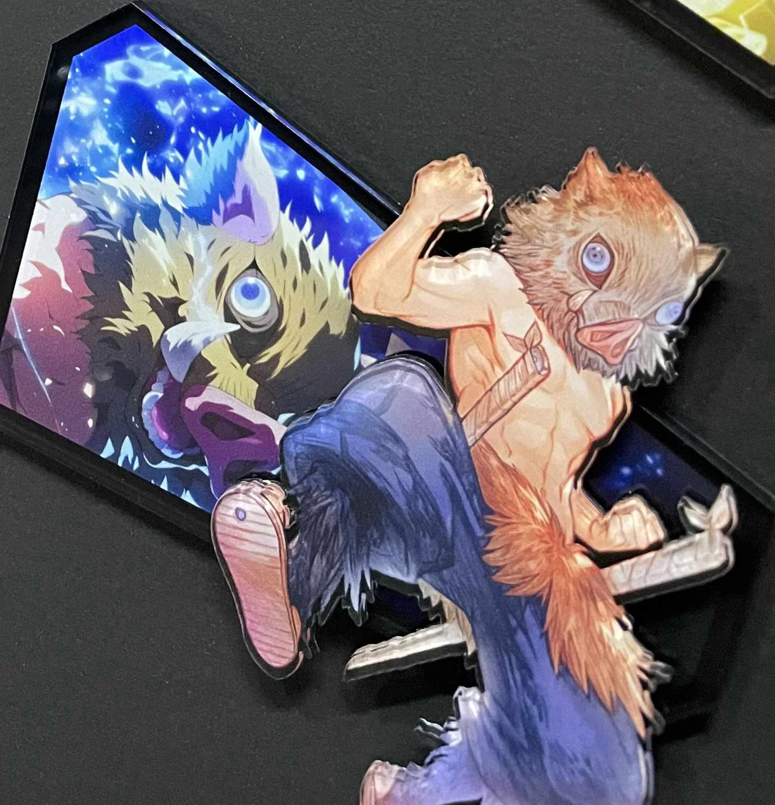 Four Main Characters 3D Fridge Magnet - Demon Slayer: Kimetsu no Yaiba Resin Statue - momo Studio - Image 11