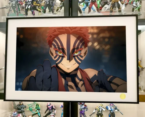 Smirking Akaza Decorative Painting - Demon Slayer: Kimetsu No Yaiba - Xingkong Studio - Image 2