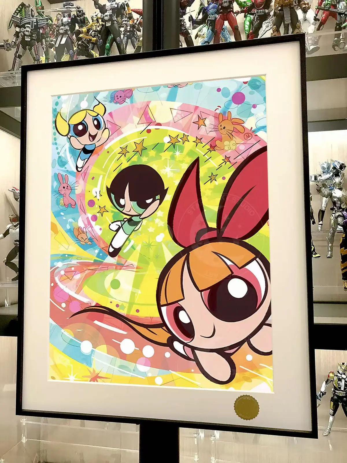 Rainbow Powerpuff Girls Decorative Painting - The Powerpuff Girls - Xingkong Studio - Image 3