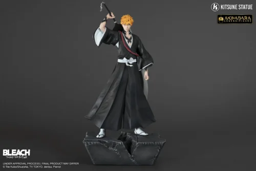 1/8 Scale Licensed Ichigo Kurosaki - Bleach Statue - Kitsune Statue - Image 1