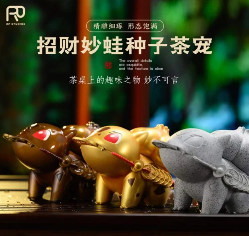 Lucky Bulbasaur Tea Pot - Pokemon Resin Statue - RP Studios - Image 1