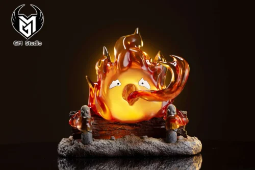 Calcifer 2.0 with LED - Howl's Moving Castle Statue - GM-Studio - Image 1