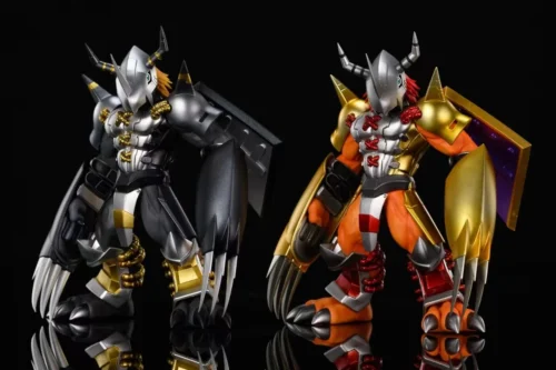 WCF Scale WarGreymon & Black WarGreymon - Digimon Resin Statue - LeaGue Studios - Image 1