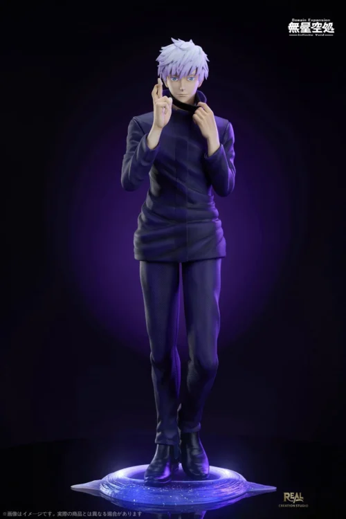 1/6 & 1/4 Scale Unlimited Void Satoru Gojo with LED - Jujutsu Kaisen Resin Statue - Real Creation Studio - Image 1