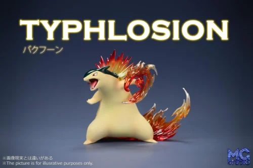 1/20 Scale World Zukan Evolution of Cyndaquil Set - Pokemon Resin Statue - MG Studios - Image 2