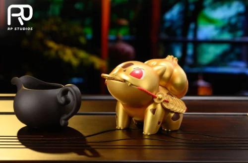 Lucky Bulbasaur Tea Pot - Pokemon Resin Statue - RP Studios - Image 2