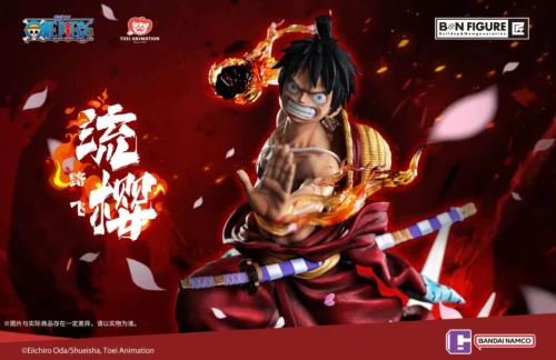 1/4 Scale Ryuo Monkey D. Luffy with LED - ONE PIECE Official Statue - BANDAI NAMCO - Image 2