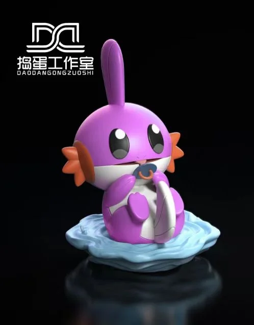 Childhood Series Mudkip - Pokemon Resin Statue - DaoDan Studio - Image 2