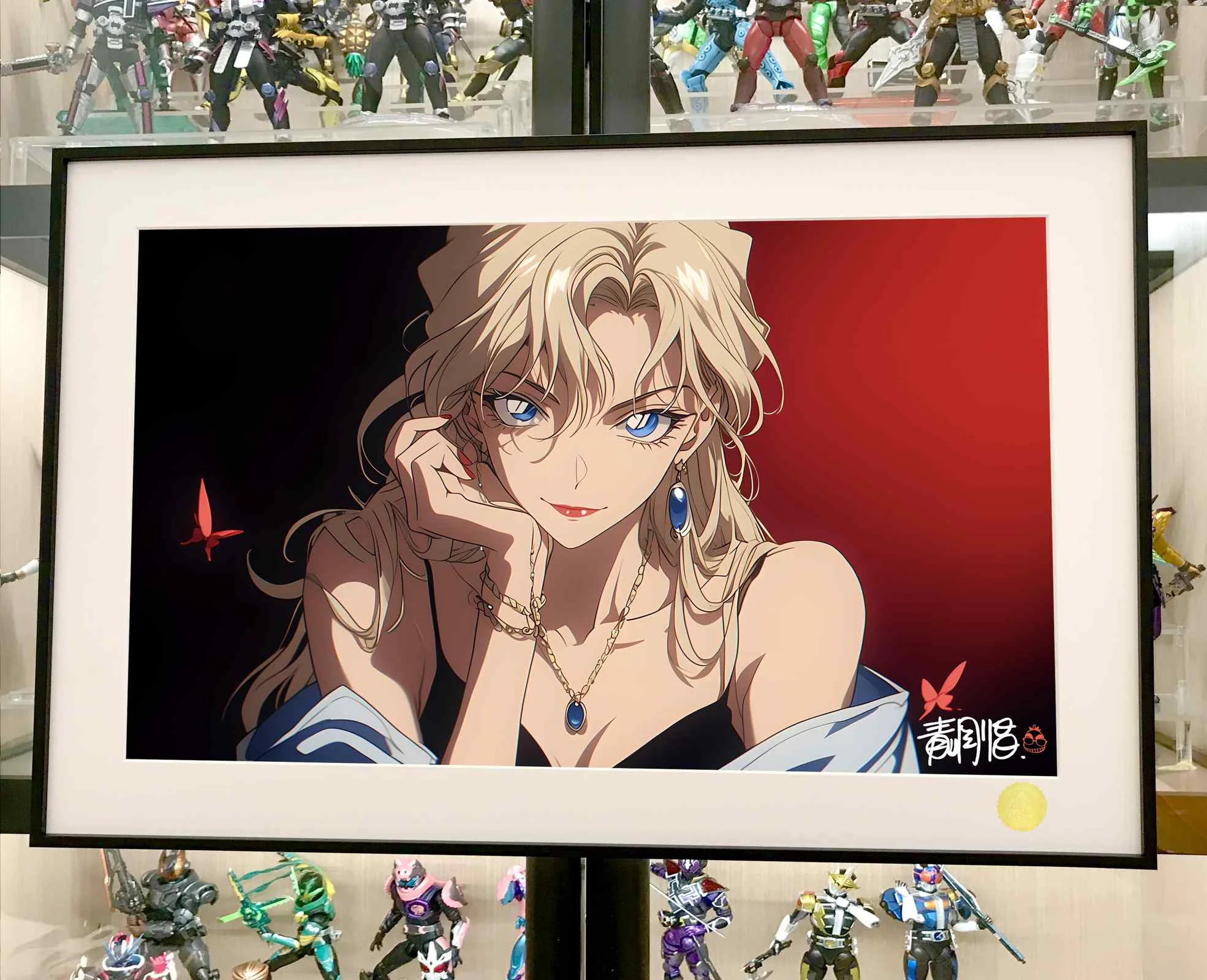 Vermouth Decorative Painting - Detective Conan - Xingkong Studio - Image 2