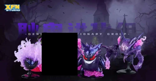 Evolution of Gengar Set & Mega Gengar - Pokemon Resin Statue - XFN Studio - Image 2