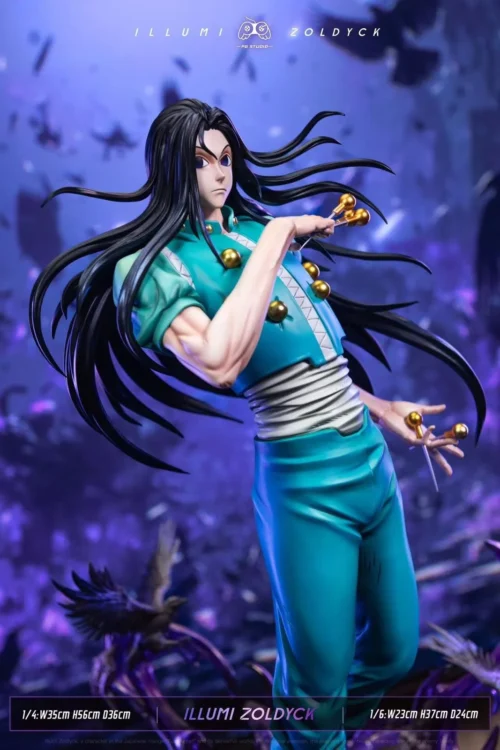 1/6 & 1/4 Scale Illumi Zoldyck with LED - HUNTER X HUNTER Resin Statue - PG Studio - Image 2