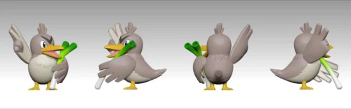 1/20 Scale World Zukan Farfetch'd - Pokemon Statue - Original Studio - Image 2