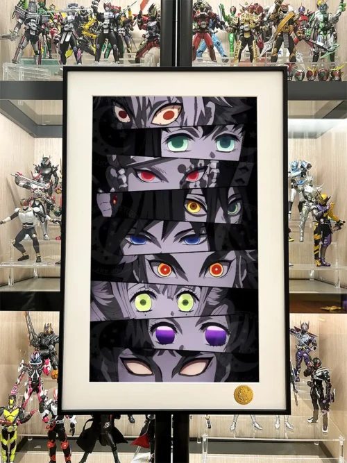 Eyes of Nine Hashira Decorative Painting - Demon Slayer: Kimetsu No Yaiba - Xingkong Studio - Image 2