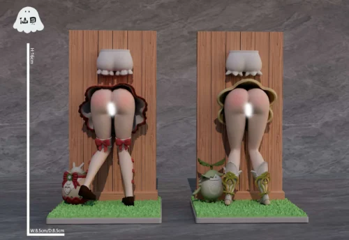 Spanking Nahida & Klee 2.0 - Genshin Impact Statue - XianBei Studio - Image 1