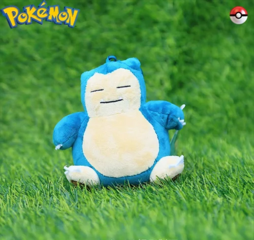 Licensed Snorlax Super Soft Short Plush Doll Charms - Free Shipping - Pokemon [In Stock] - Image 1