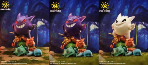 Little Bully Gengar - Pokemon Statue - sun Studio - Image 1