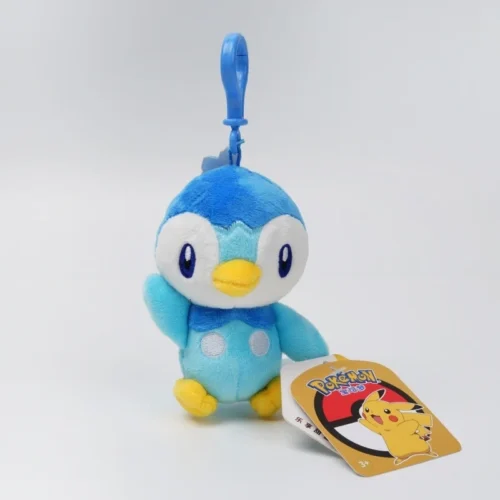 Licensed Piplup Super Soft Short Plush Doll Charms - Free Shipping - Pokemon [In Stock] - Image 1