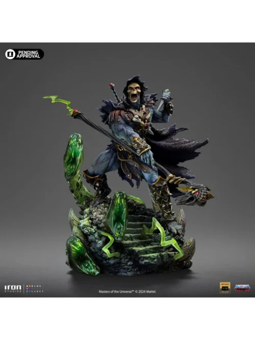 1/10 Scale Licensed Skeletor - He-Man & Masters Of The Universe Resin Statue - Iron-Studios - Image 1