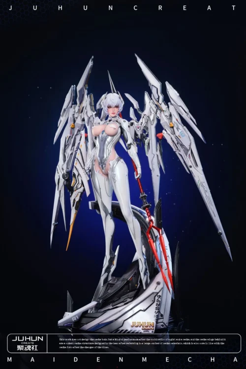 Mechanical Girl Aria - Original Design Resin Statue - JuHun Create Studio - Image 1