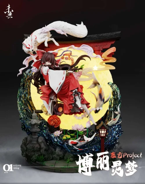 1/6 Scale Reimu Hakurei with LED - Touhou Project Resin Statue - WeiYang Studio - Image 1