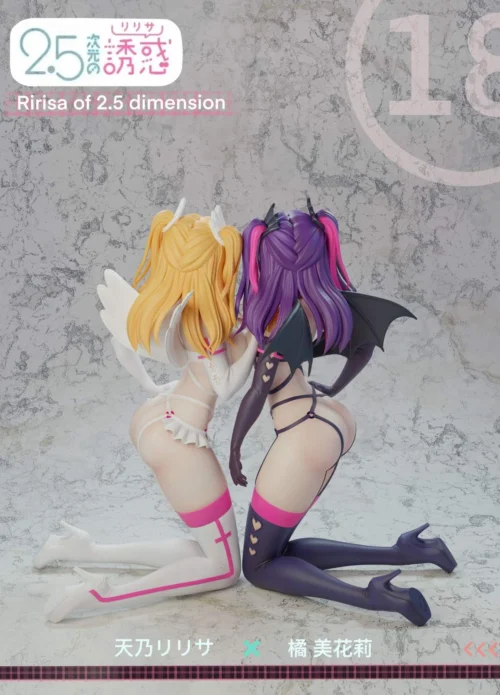 1/6 Scale Lilysa Amano & Mikari Tachibana - 2.5 Dimensional Seduction Statue - Whale Studio - Image 2
