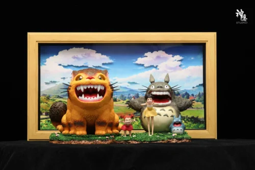 Echoes of the Wilderness with LED - My Neighbor Totoro Statue - ShenYin Studio - Image 2