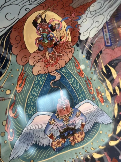 Decorative Paint of Chapters Walkthrough Guide - Black Myth: Wukong Decorative Painting - LangRen Studio - Image 2