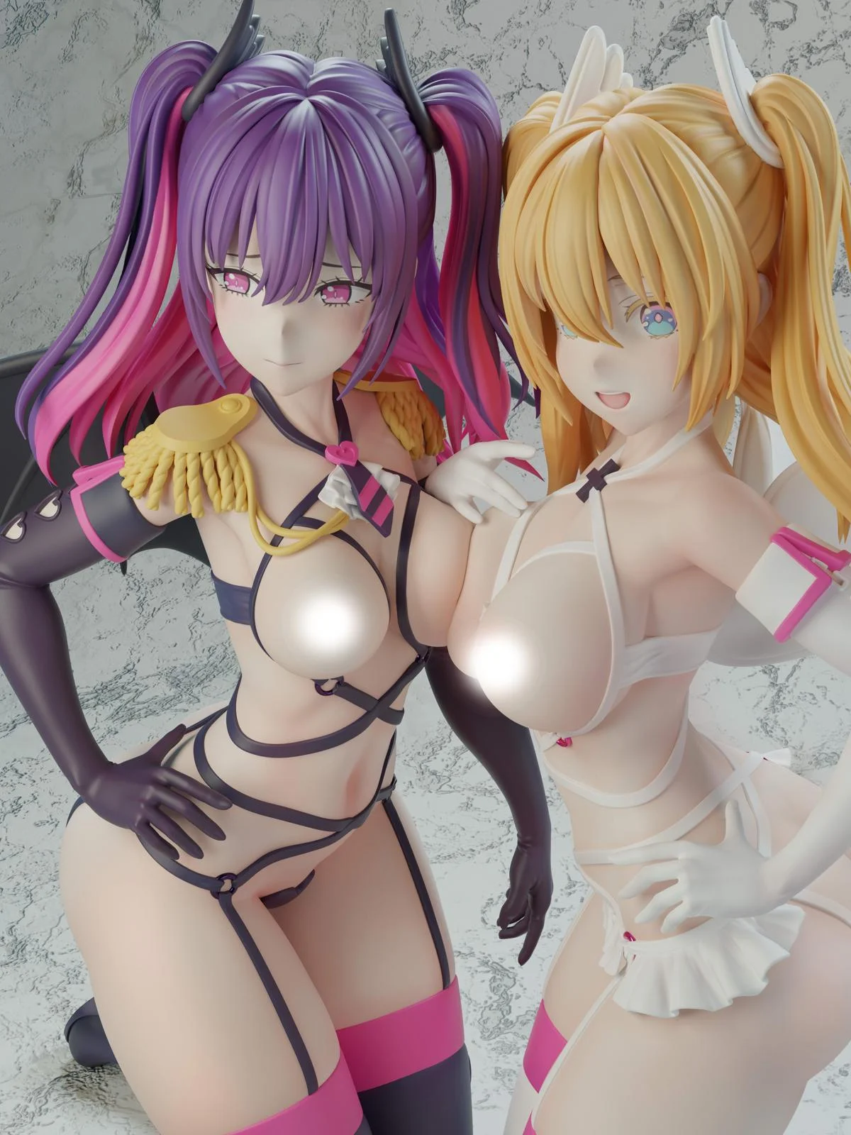 1/6 Scale Lilysa Amano & Mikari Tachibana - 2.5 Dimensional Seduction Statue - Whale Studio - Image 5