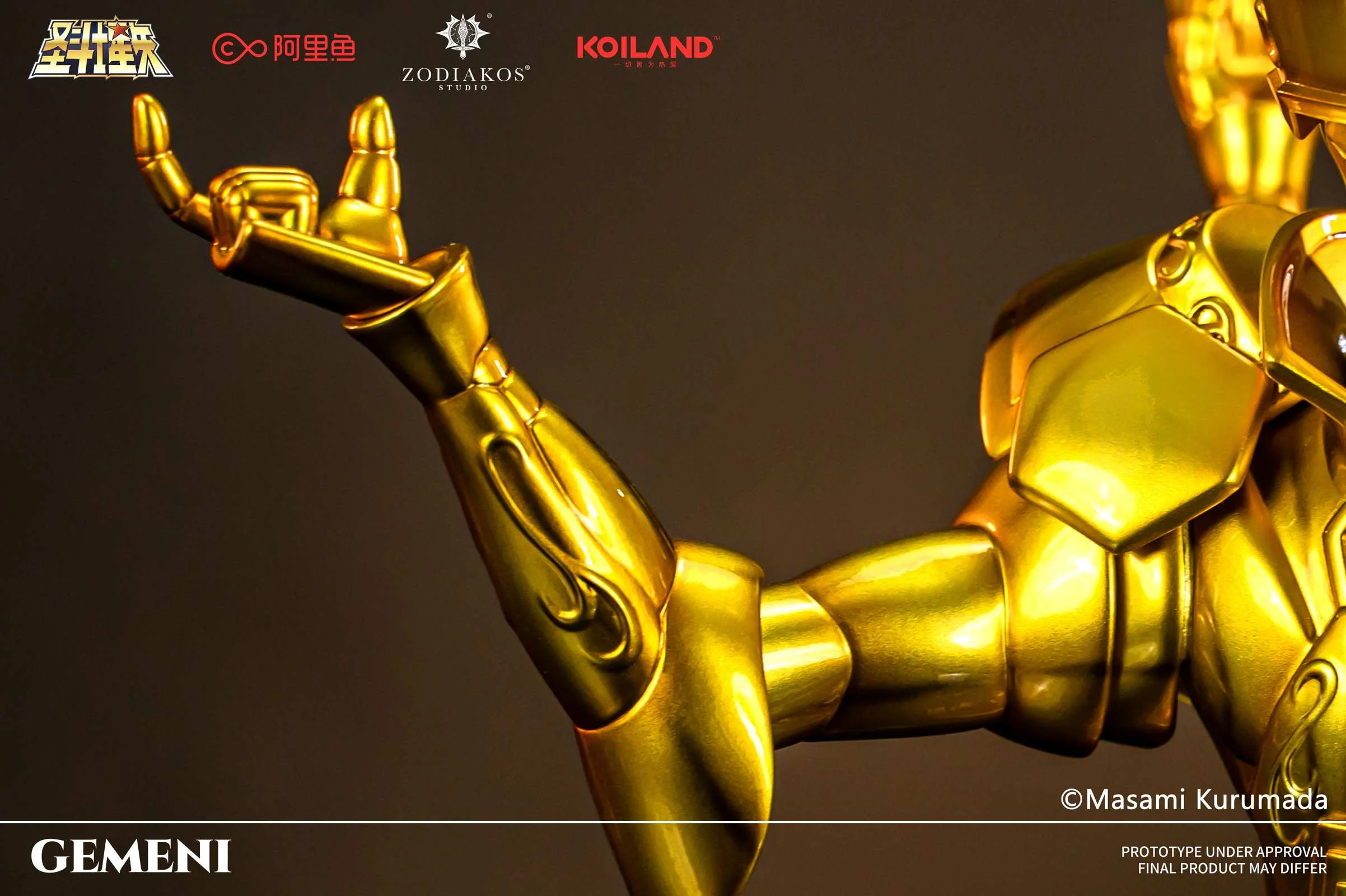 1/6 Scale Licensed Gemini Cloth - Saint Seiya Resin Statue - Zodiakos Studios - Image 7