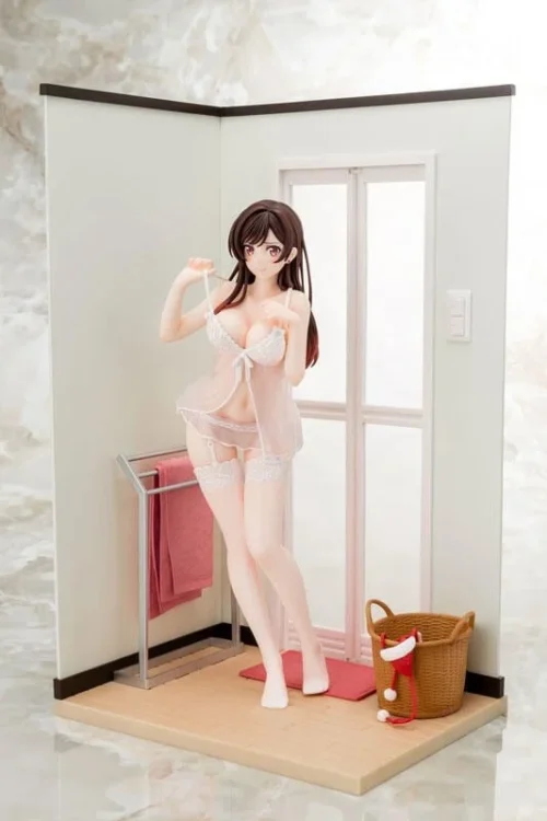 1/6 Scale Angel White Lingerie Ver. Chizuru Ichinose - Rent-A-Girlfriend Official Statue - Good Smile Company - Image 1
