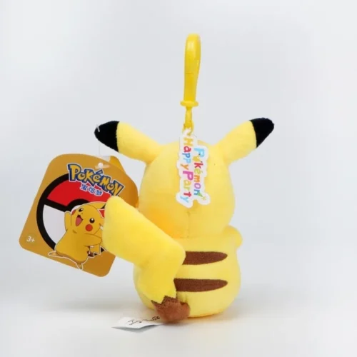 Licensed Tie Knot Ver. Pikachu Super Soft Short Plush Doll Charms - Free Shipping - Pokemon [In Stock] - Image 2