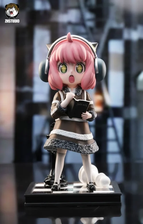 Light Yagami Cosplay Anya Forger - SPY X FAMILY Death Note Resin Statue - ZhengHuo Studio - Image 2