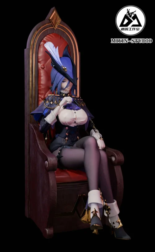 1/6 Scale Clorinde - Genshin Impact Resin Statue - MIYIN Studios - Image 2