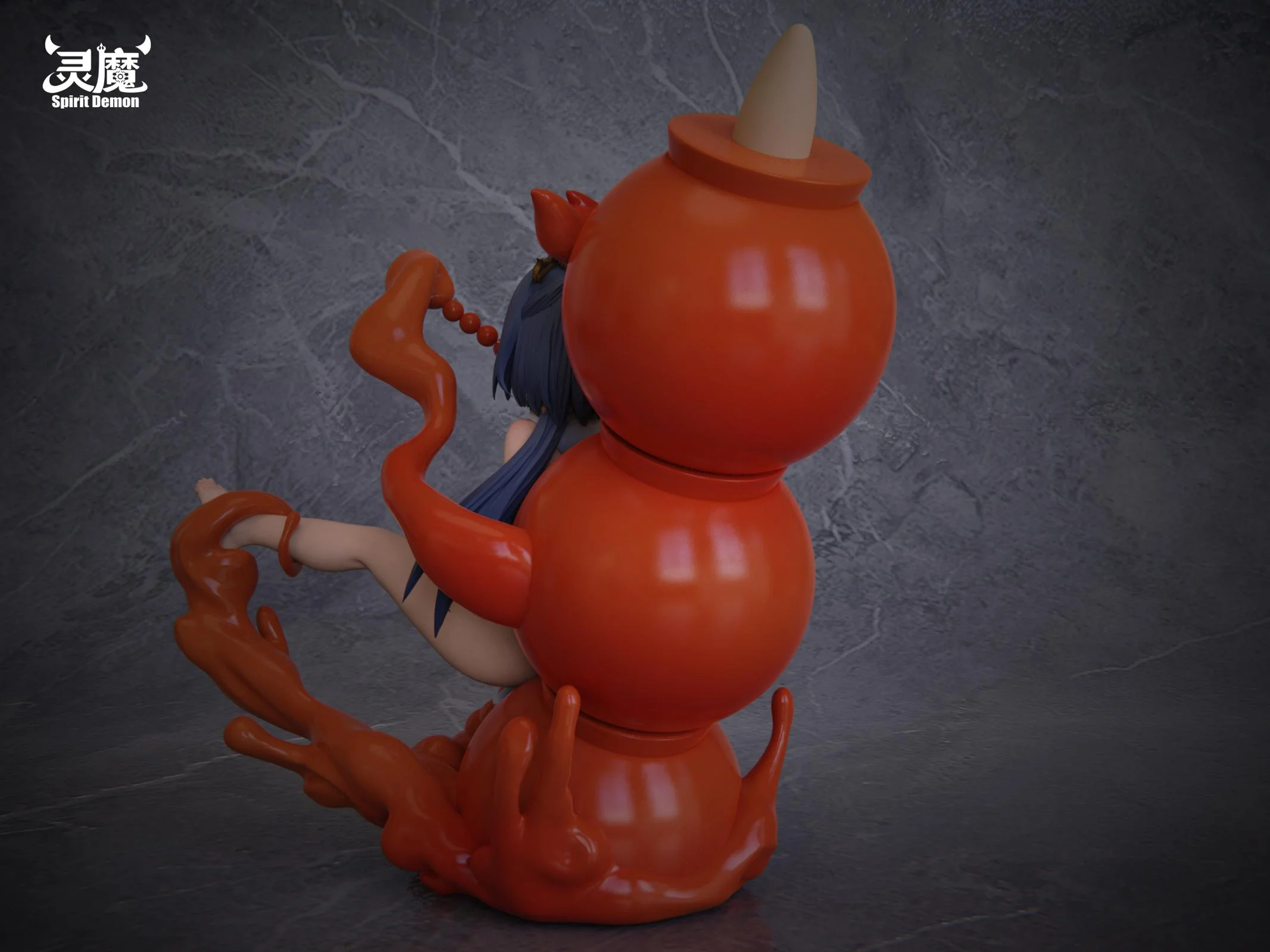 1/6 Scale Eating Tanghulu Yunli - Honkai: Star Rail Resin Statue - Spirit Demon Studio - Image 4