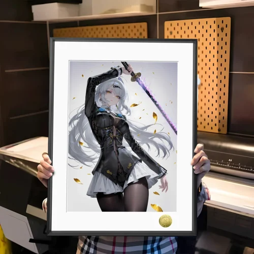 A3 & 4K Size Shifu Yixuan Decorative Painting - Zenless Zone Zero Decoration Painting - HuangGua Studio