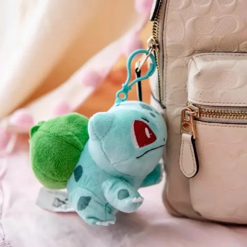 Licensed Bulbasaur Super Soft Short Plush Doll Charms - Free Shipping - Pokemon [In Stock] - Image 2