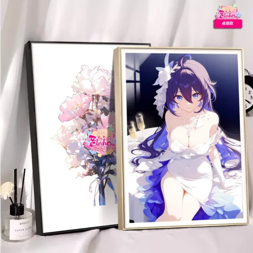 Dress Ver. Seele Vollerei Decorative Painting - Honkai Impact 3rd Archives Decorative Painting - AMaoHuaShe Studio - Image 2