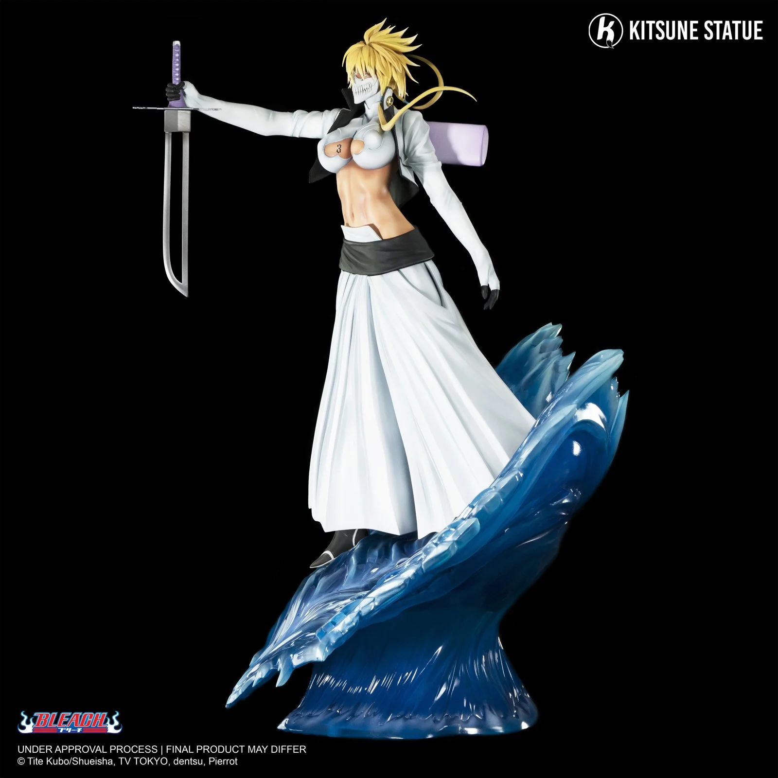 1/4 Scale Licensed Tres 3rd Espada Tier Harribel - Bleach Resin Statue - Kitsune Statue - Image 3