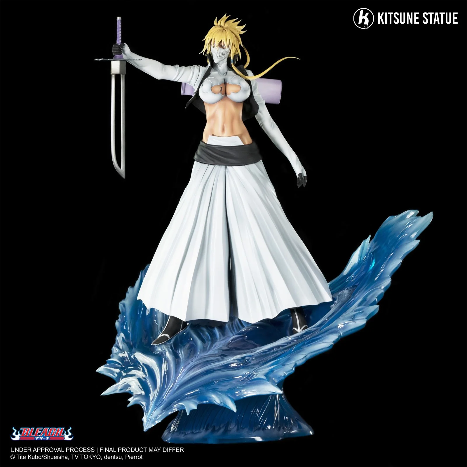 1/4 Scale Licensed Tres 3rd Espada Tier Harribel - Bleach Resin Statue - Kitsune Statue - Image 4