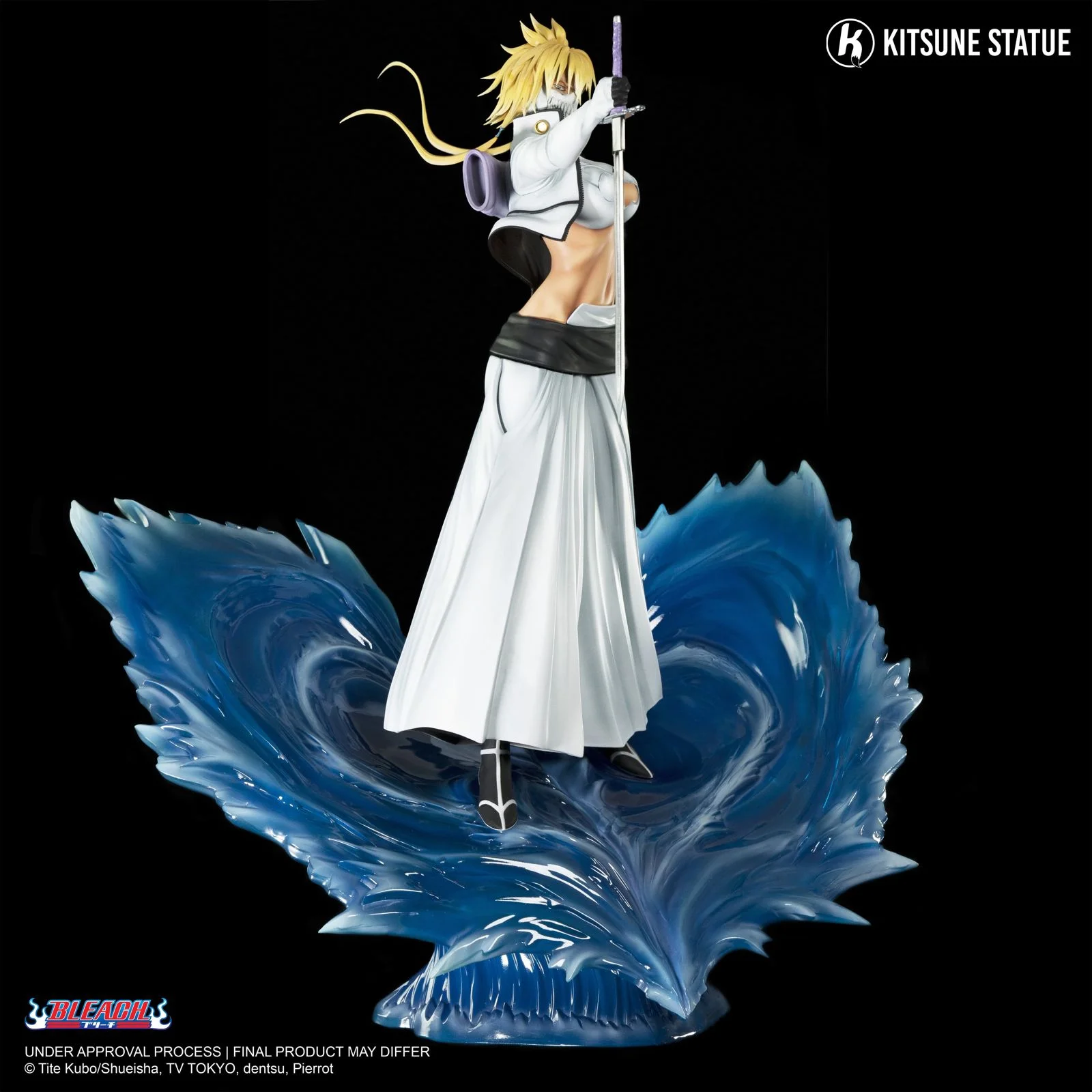 1/4 Scale Licensed Tres 3rd Espada Tier Harribel - Bleach Resin Statue - Kitsune Statue - Image 5