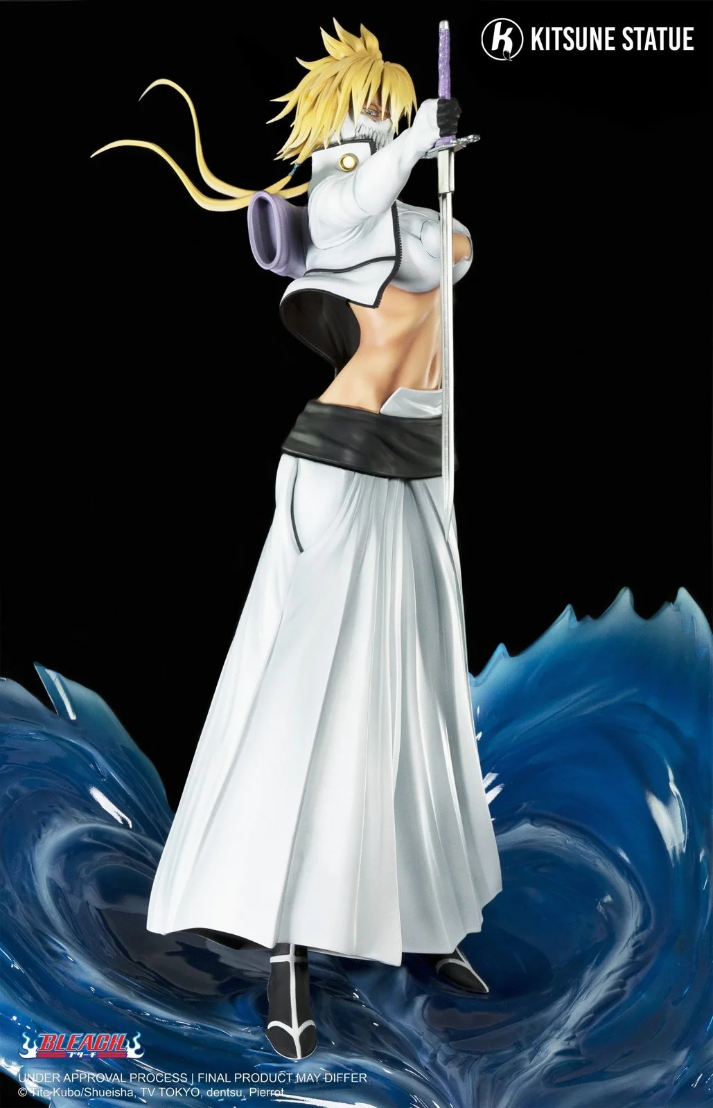 1/4 Scale Licensed Tres 3rd Espada Tier Harribel - Bleach Resin Statue - Kitsune Statue - Image 7