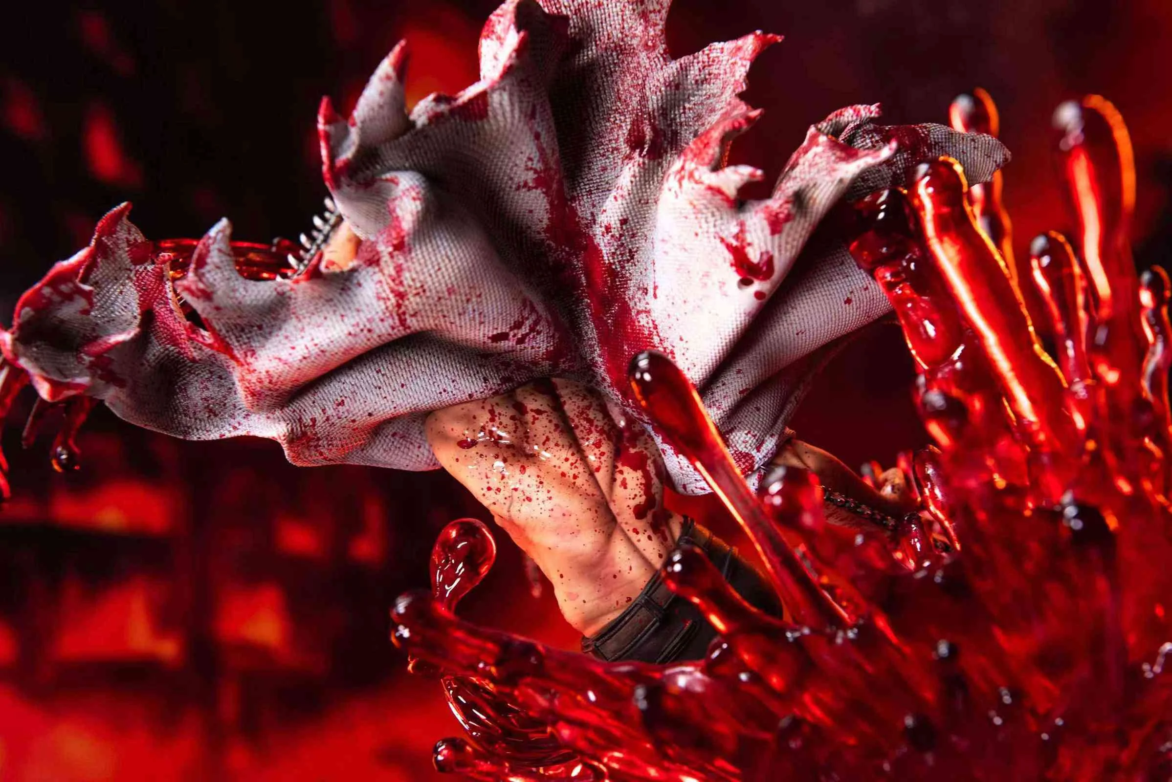 Rampage Denji with LED - Chainsaw Man Resin Statue - Big Feeler Studio - Image 6