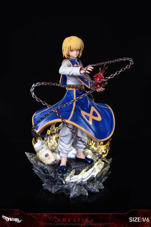 1/6 Scale Emperor Time Kurapika with LED - HUNTER X HUNTER Resin Statue - Wings Studio - Image 1