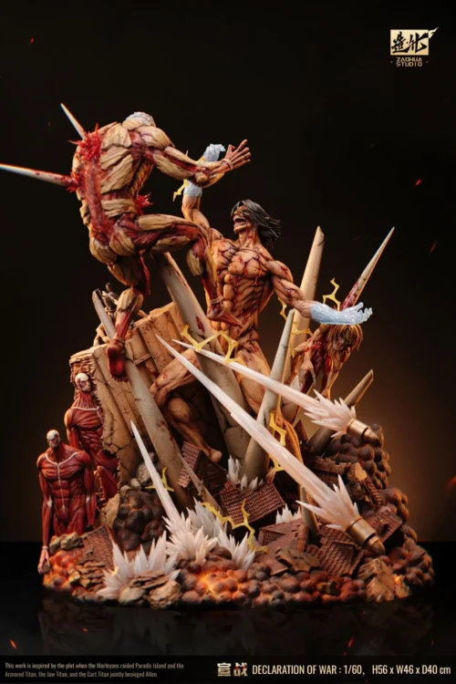 Declare War - Attack On Titan Resin Statue - ZaoHua Studio - Image 1
