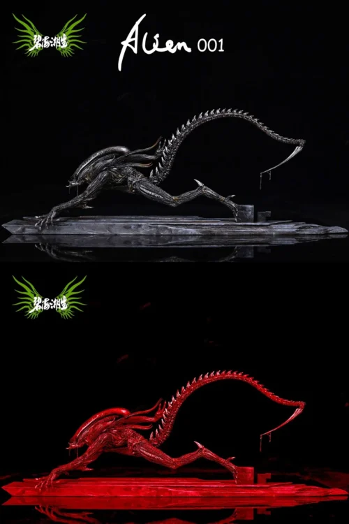 Alien 001 - Alien Resin Statue - BiHaiChaoSheng Studio - Image 1