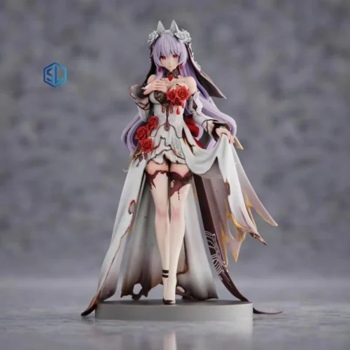1/6 Scale Wedding Dress Ver. Luna Kindred - Honkai Impact 3rd Archives Resin Statue - ShenLan Studio - Image 1